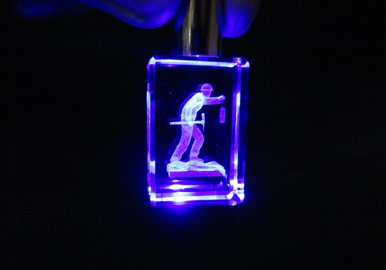 kristal madenci anahtarlık